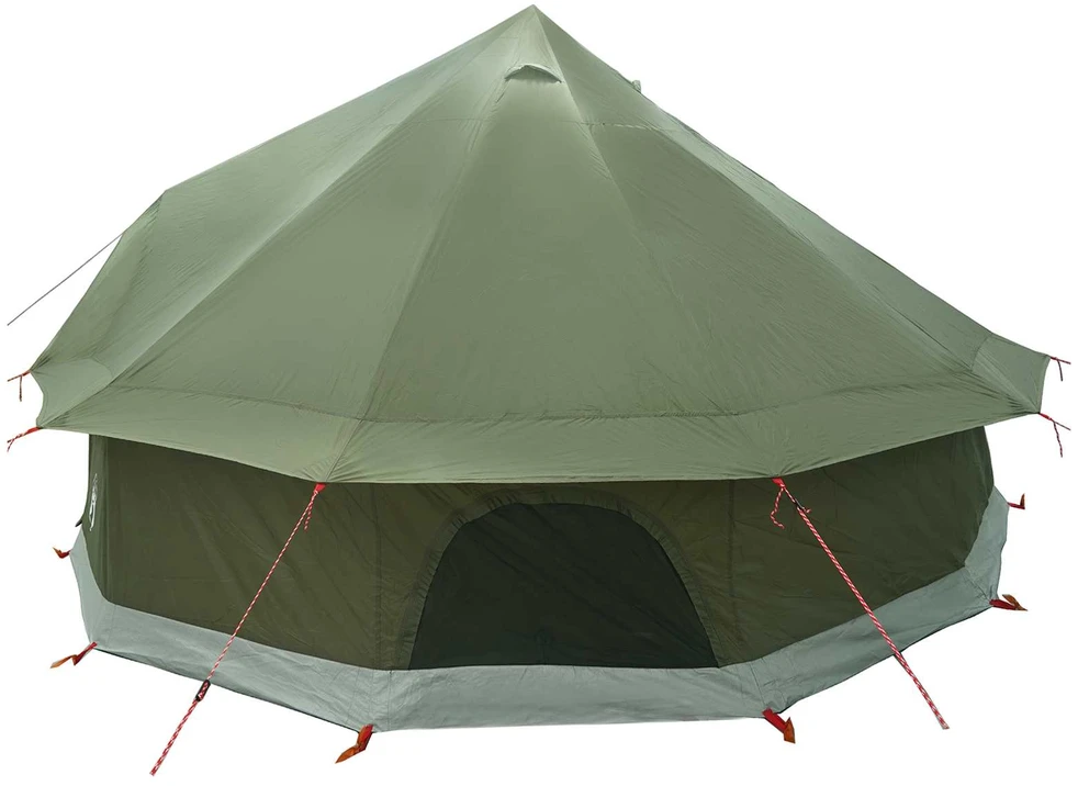Tipi palapinė 8 asmeniui Armijos Žalia Poliesteris ir plienas