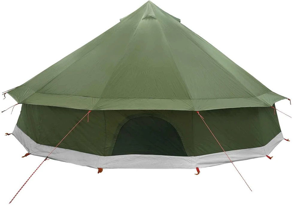 Tipi palapinė 12 asmeniui Alyvuogių žalia