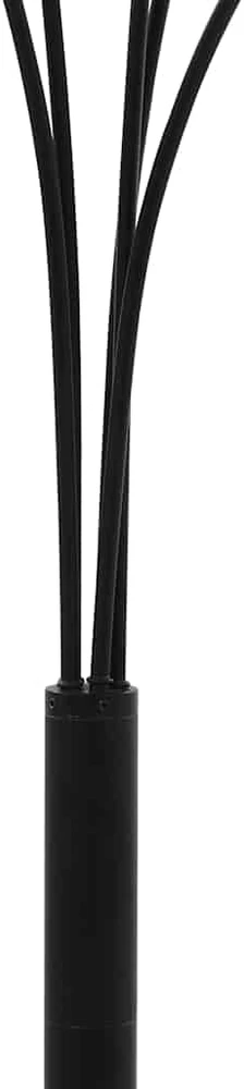 Pakabinamas šviestuvas Toršeras, juodos ir auksinės spalvos, 200cm, 5xE14 lemputės
