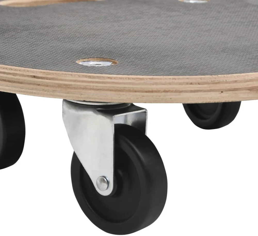 Transportavimo vežimėliai, 2vnt., 38x11,5cm, apskriti, 250kg