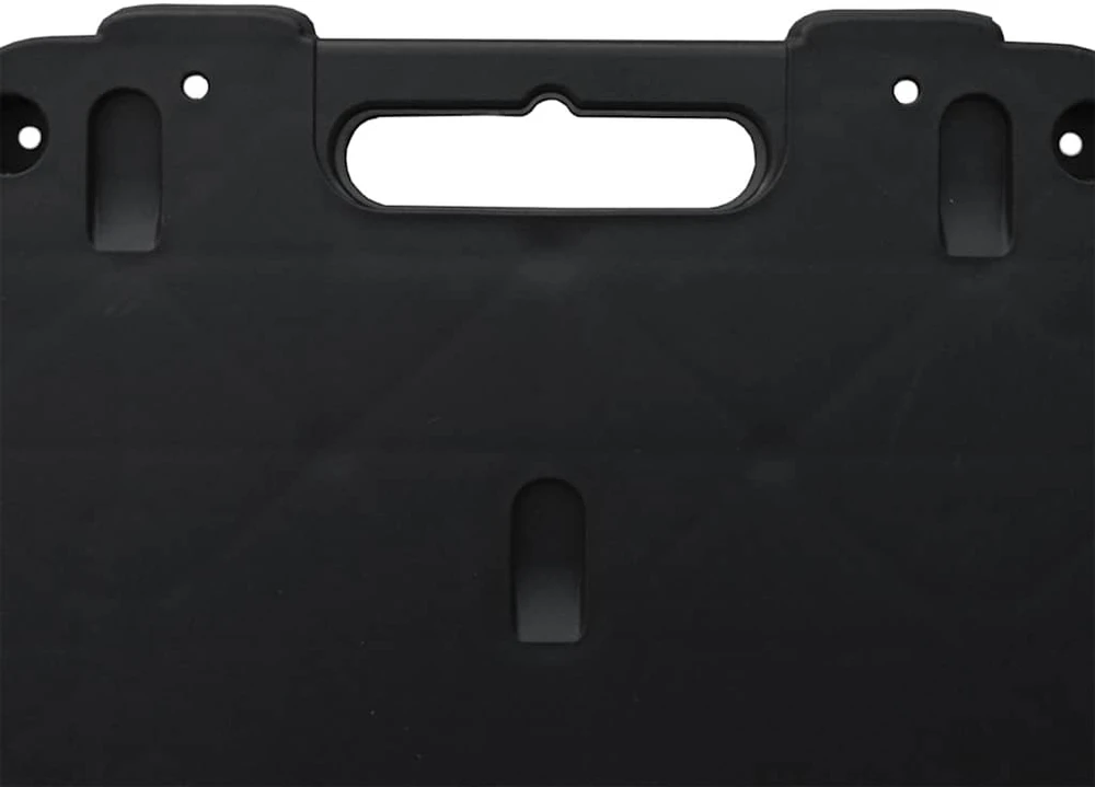 Transportavimo vežimėliai, 2vnt., juodi, 58x38x12cm, PP