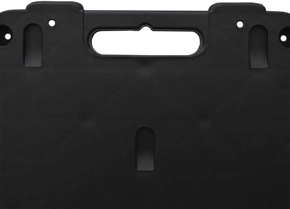 Transportavimo vežimėliai, 5vnt., juodi, 58x38x12cm, PP
