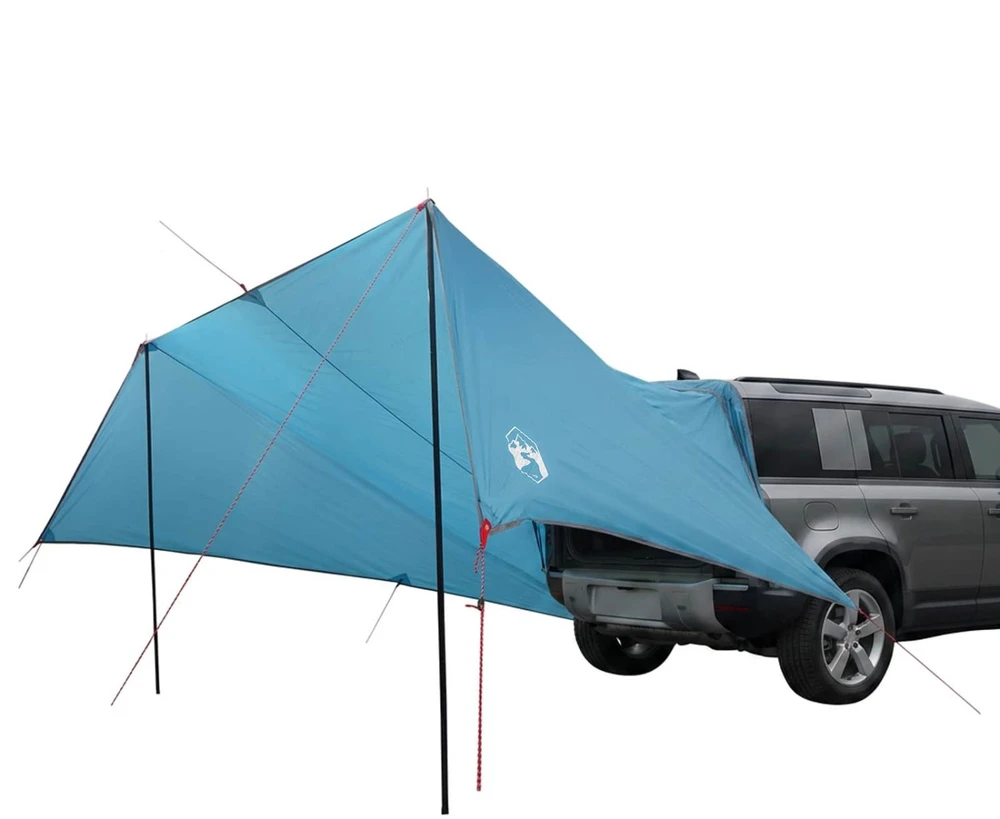 Transporto priemonės tentas su stogu Mėlyna 518 x 580 x 215 cm