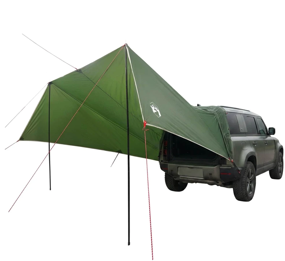 Transporto priemonės tentas Žalia 500 x 515 x 215 cm