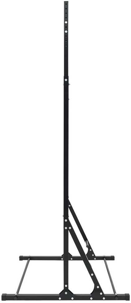 Traukimo juostos stotis Juoda 100,5 x 102 x 234,5 cm