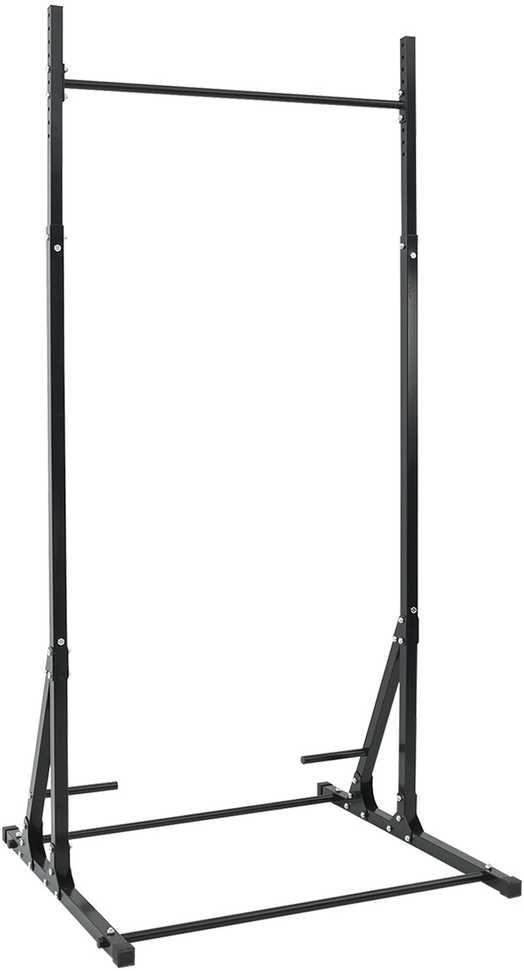 Traukimo juostos stotis Juoda 100,5 x 102 x 234,5 cm