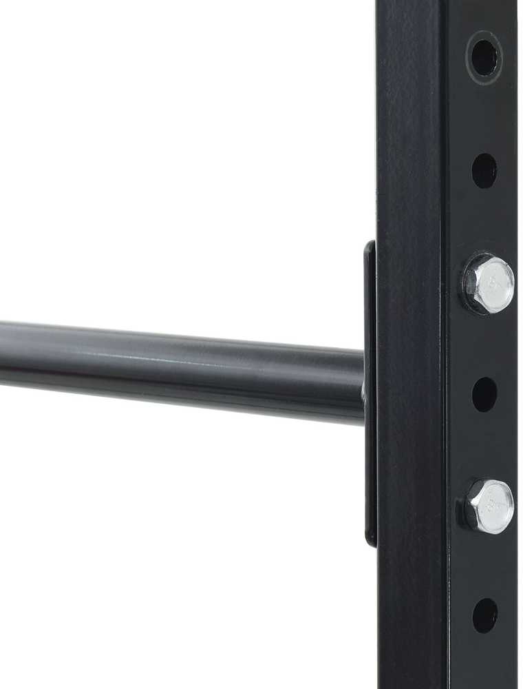 Traukimo juostos stotis Juoda 100,5 x 102 x 234,5 cm