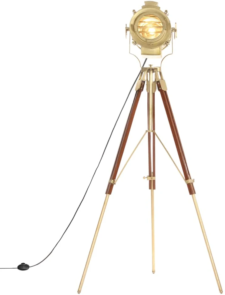 Pakabinamas šviestuvas Trikojis pastatomas šviestuvas, 193cm, mango medienos masyvas