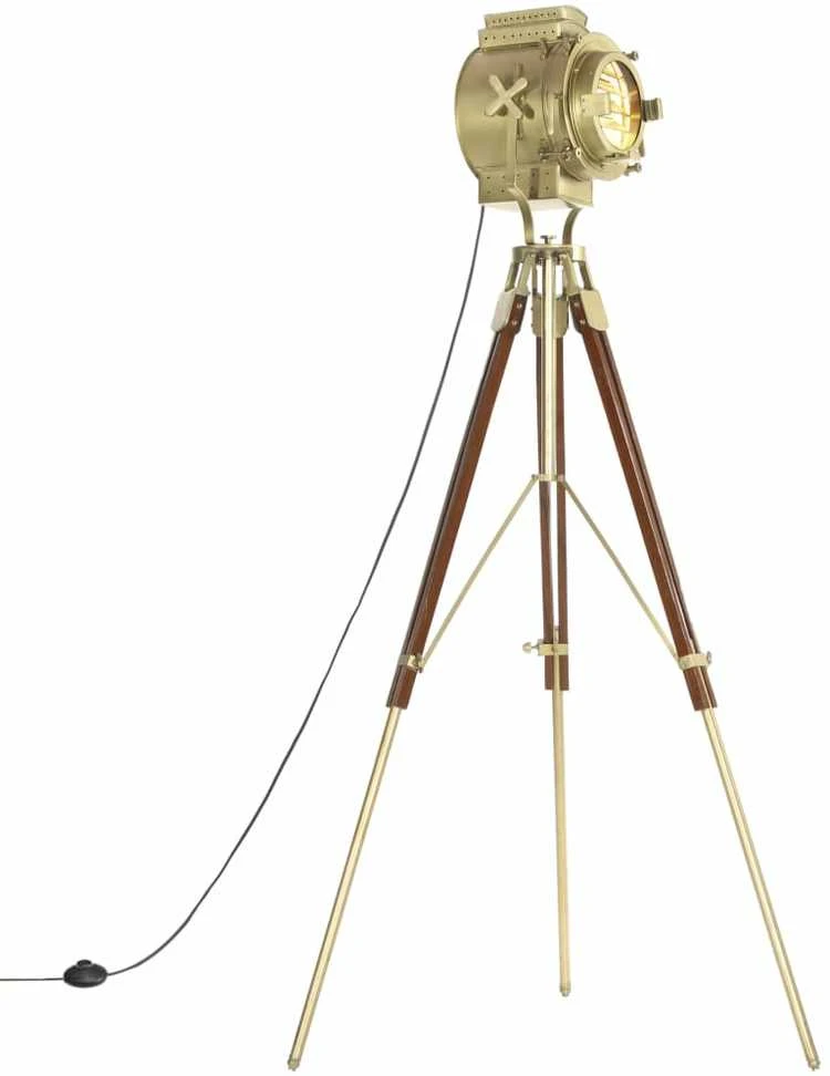 Pakabinamas šviestuvas Trikojis pastatomas šviestuvas, 193cm, mango medienos masyvas