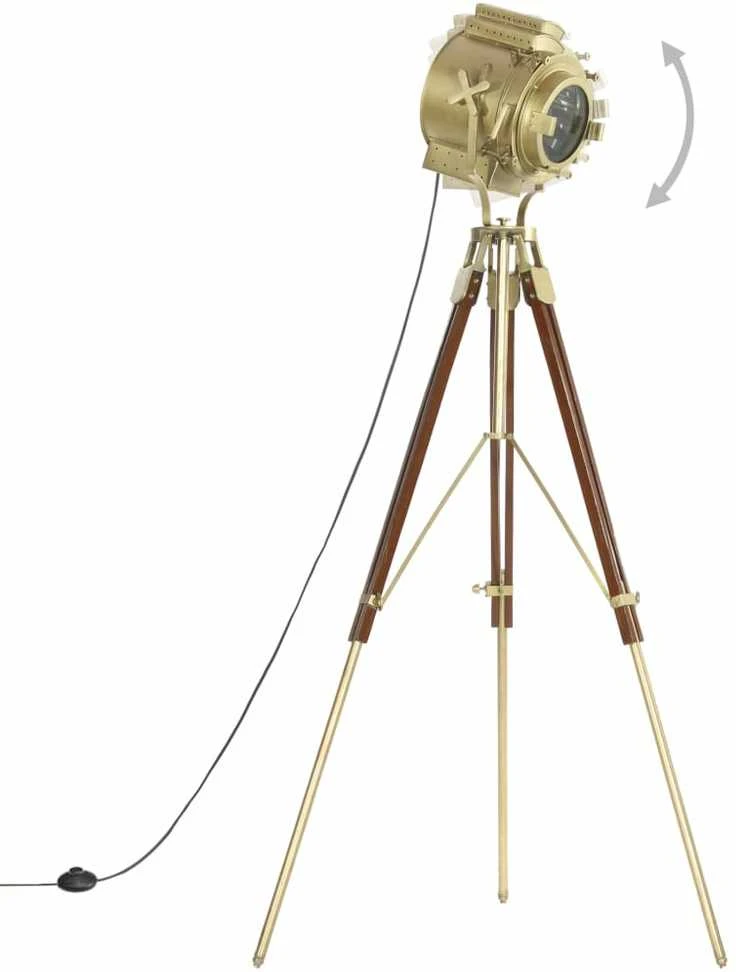 Pakabinamas šviestuvas Trikojis pastatomas šviestuvas, 193cm, mango medienos masyvas