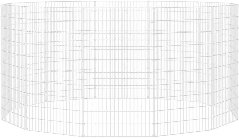 Aptvaras gyvūnams, 12 segmentų, 54x100cm, galvanizuota geležis