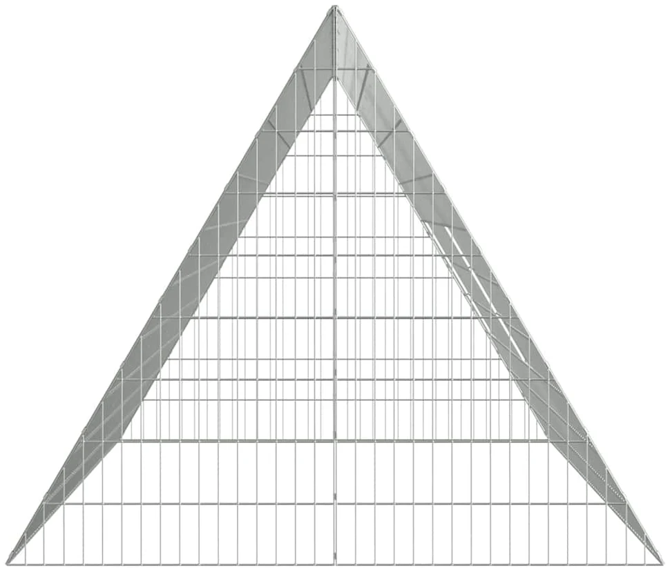 Triušių narvas Sidabrinė 215 x 100 x 85 cm
