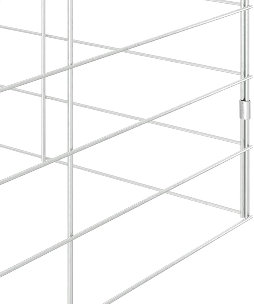 Triušių narvas Sidabrinė 300 x 100 x 210 cm