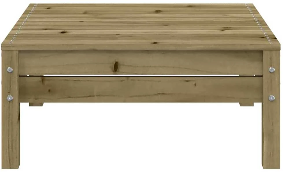 Trivietė sodo sofa, impregnuota pušies mediena
