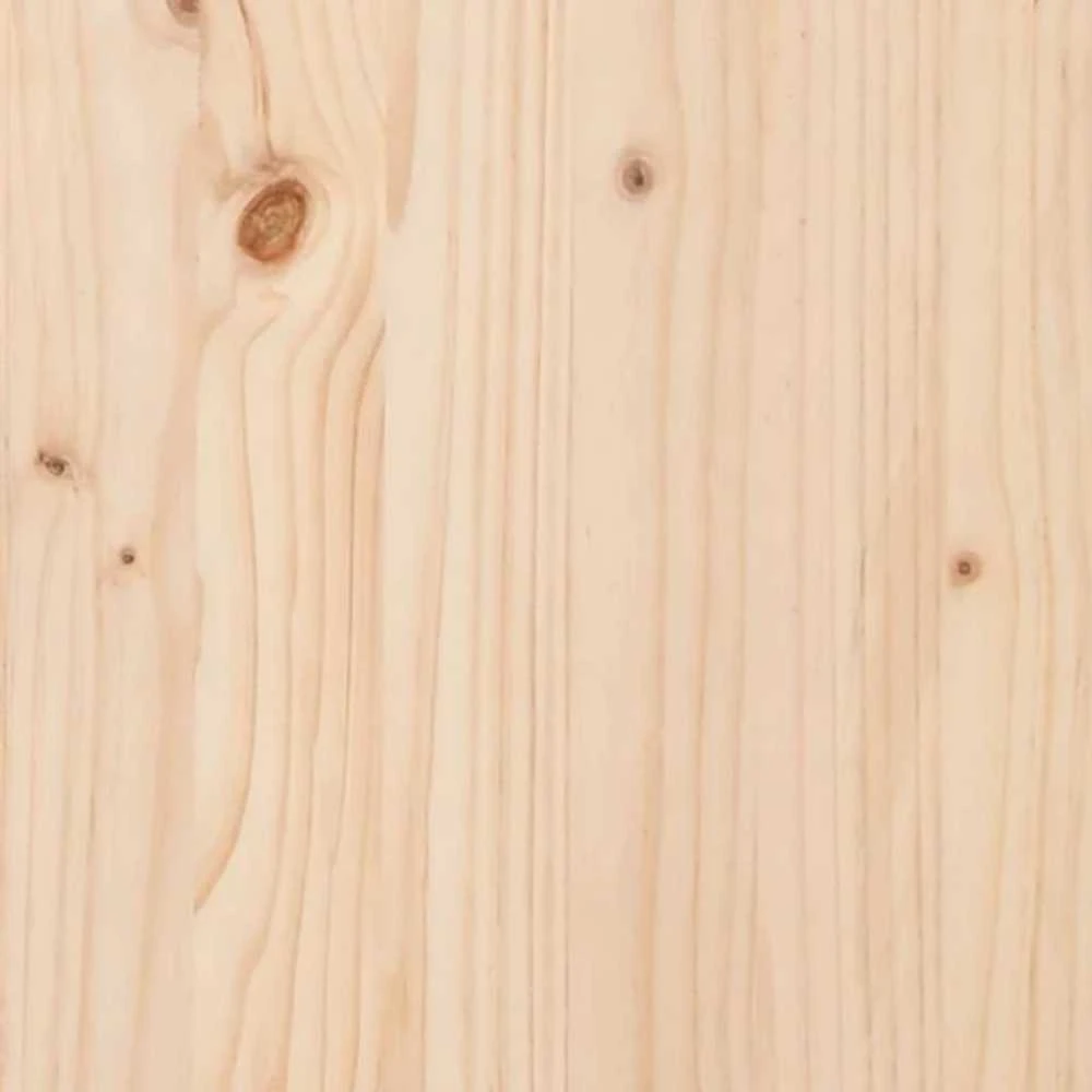 Trivietė sodo sofa, pušies medienos masyvas