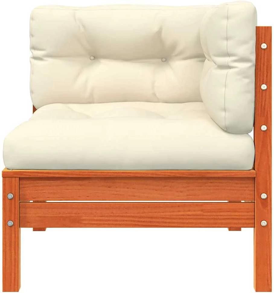 Dvivietė sodo sofa su pagalvėlėmis ir pakoja