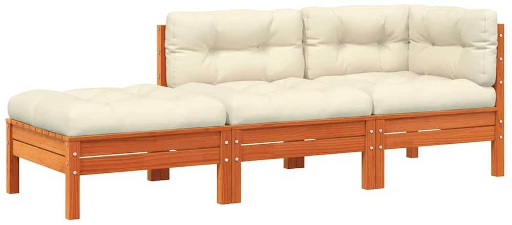 Dvivietė sodo sofa su pagalvėlėmis ir pakoja