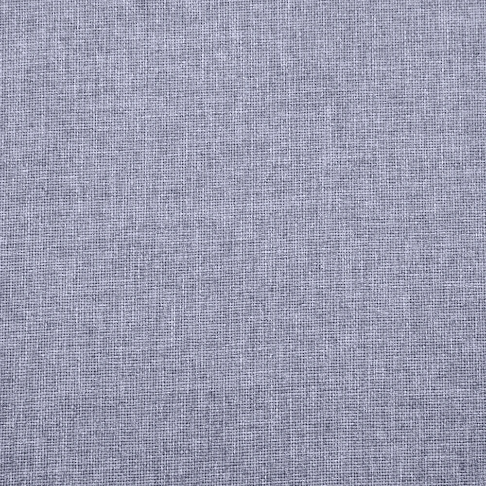 Trivietė sofa, audinys, šviesiai pilka