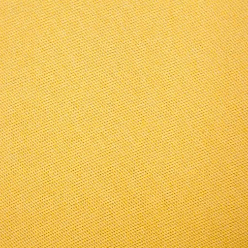 Trivietė sofa, geltona, audinys