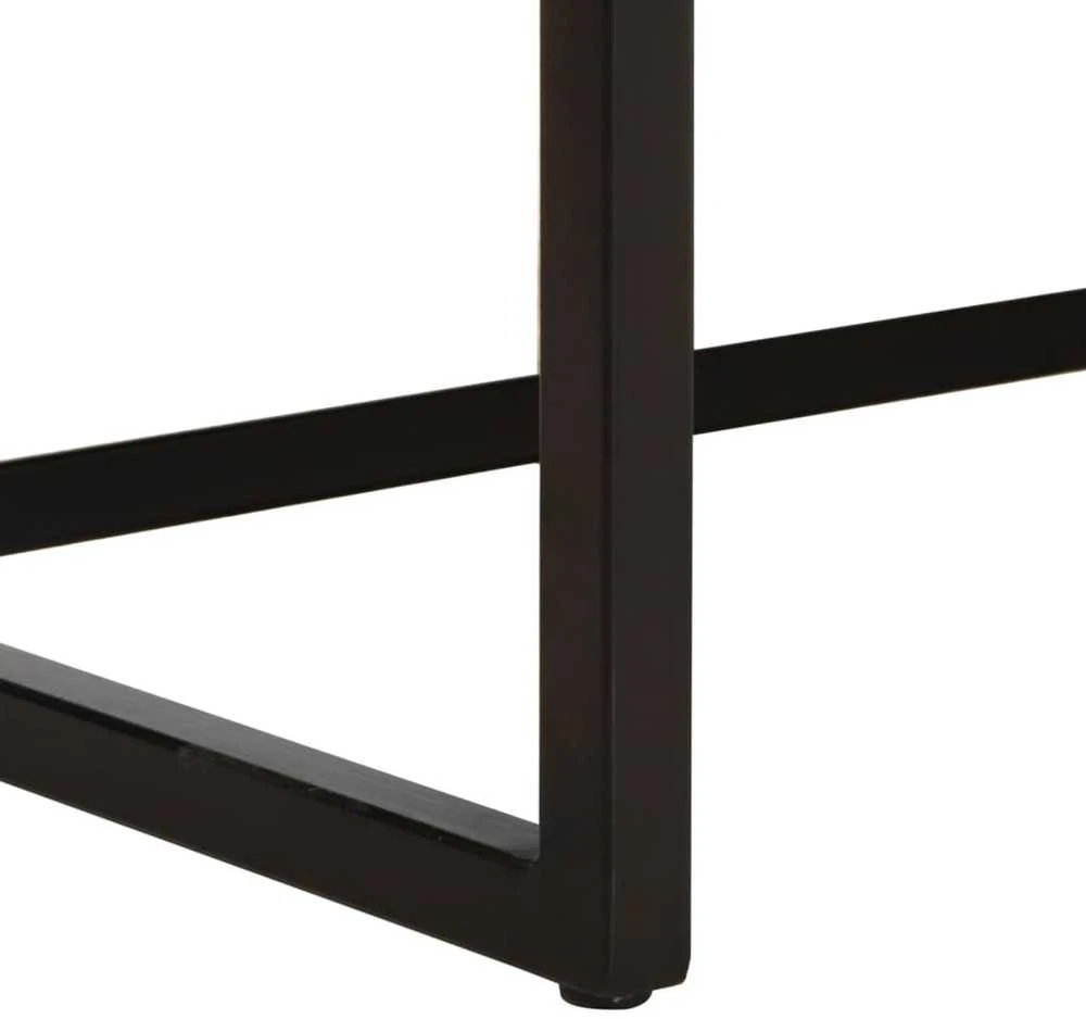 Trivietė sofa, rudos spalvos, tikra ožkos oda