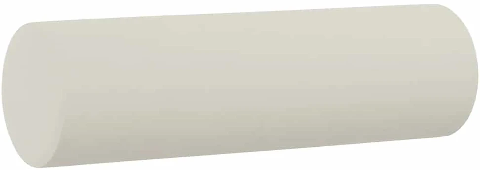 Trivietė sofa su pagalvėlėmis, kreminės spalvos, 180cm, aksomas