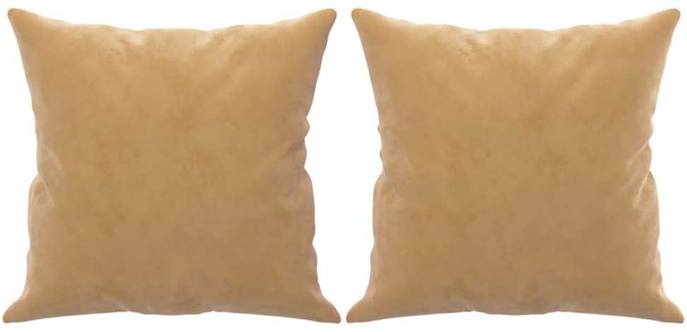 Trivietė sofa su pagalvėlėmis, rudos spalvos, 180cm, aksomas