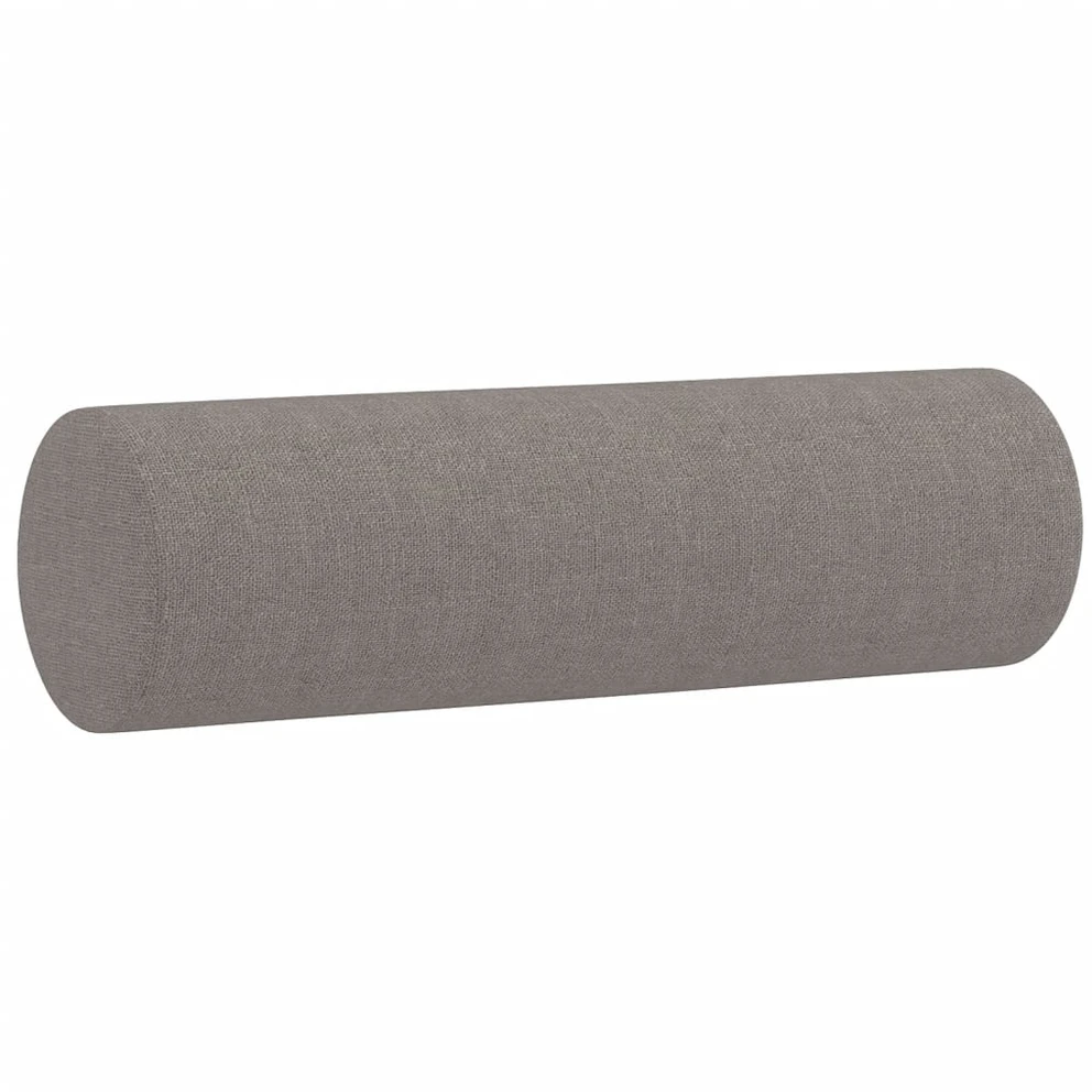 Trivietė sofa su pagalvėlėmis, taupe spalvos, 180cm, audinys