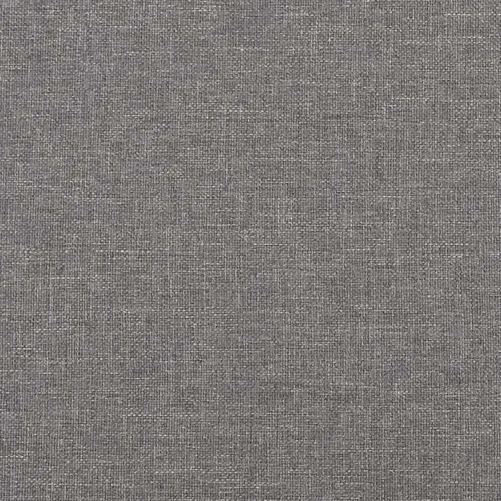 Trivietė sofa, šviesiai pilkos spalvos, 180cm, audinys