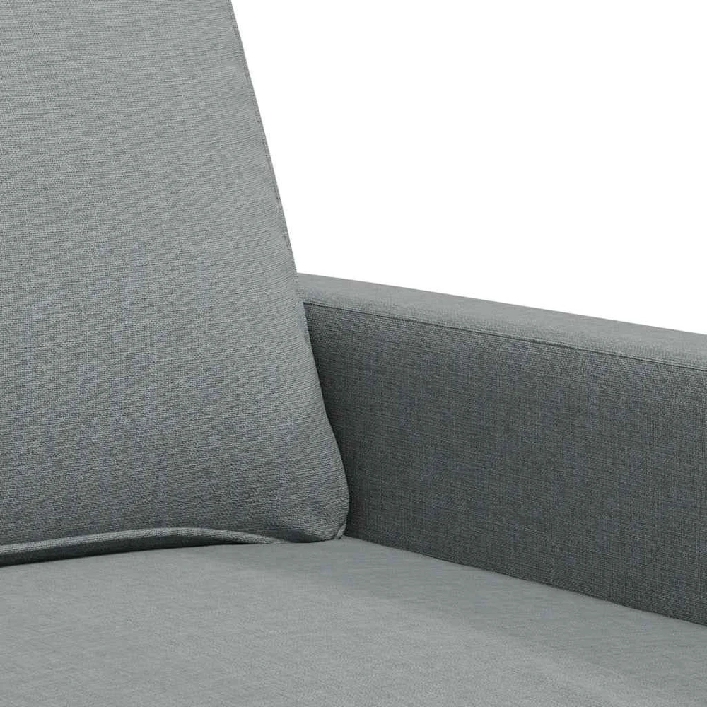 Trivietė sofa, šviesiai pilkos spalvos, 180cm, audinys