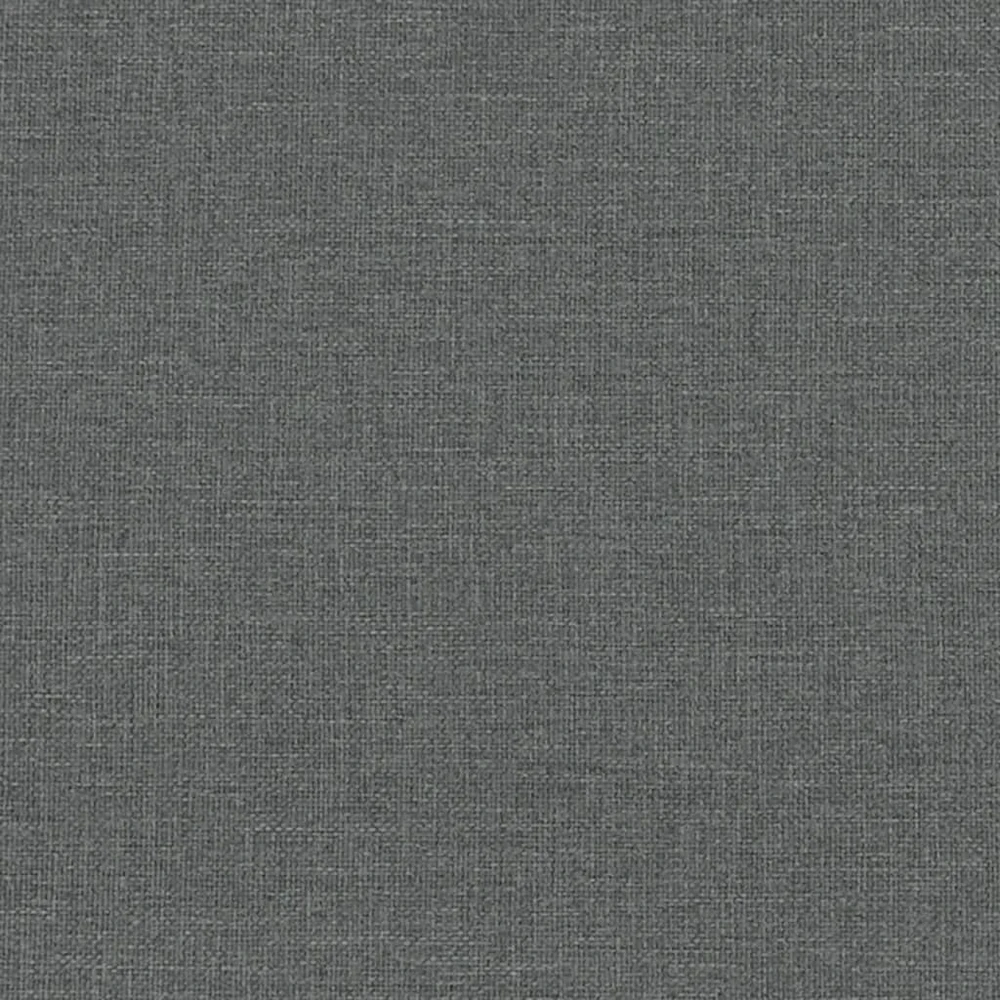 Trivietė sofa, tamsiai pilkos spalvos, audinys