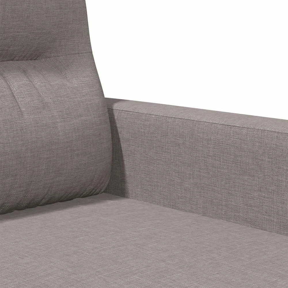 Trivietė sofa, taupe spalvos, 180cm, audinys