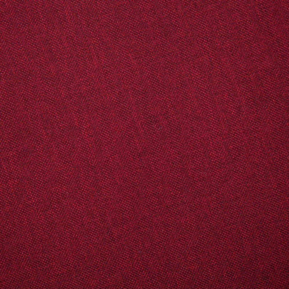Trivietė sofa, vyno raudonos spalvos, audinys