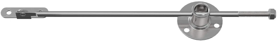 Trūkčiojimo svirtis 2 pcs Sidabro 190 mm Geležis
