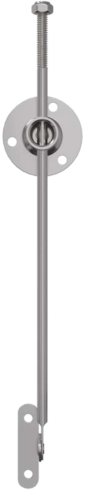 Trūkčiojimo svirtis 2 pcs Sidabro 190 mm Geležis