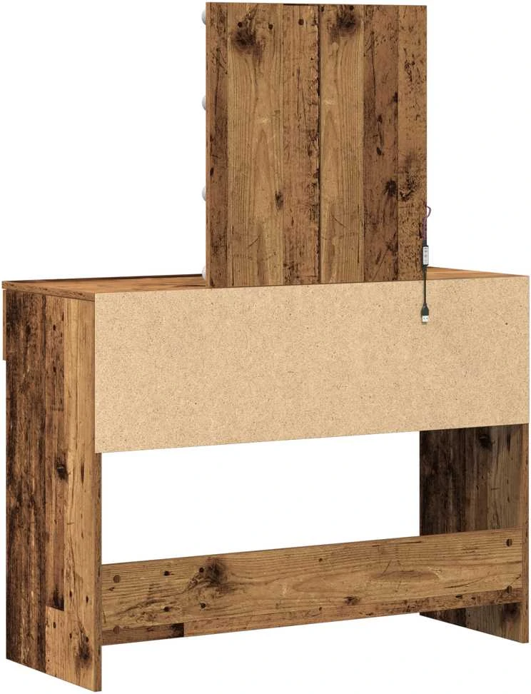 Makiažo stalas Senas medis 100 x 40 x 130 cm Apdirbta mediena