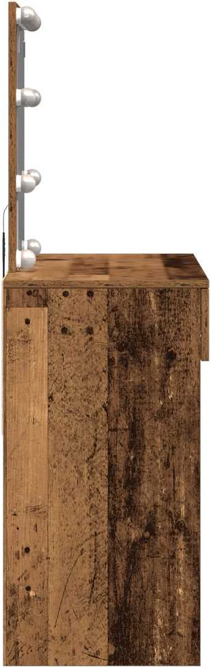 Makiažo stalas Senas medis 100 x 40 x 130 cm Apdirbta mediena