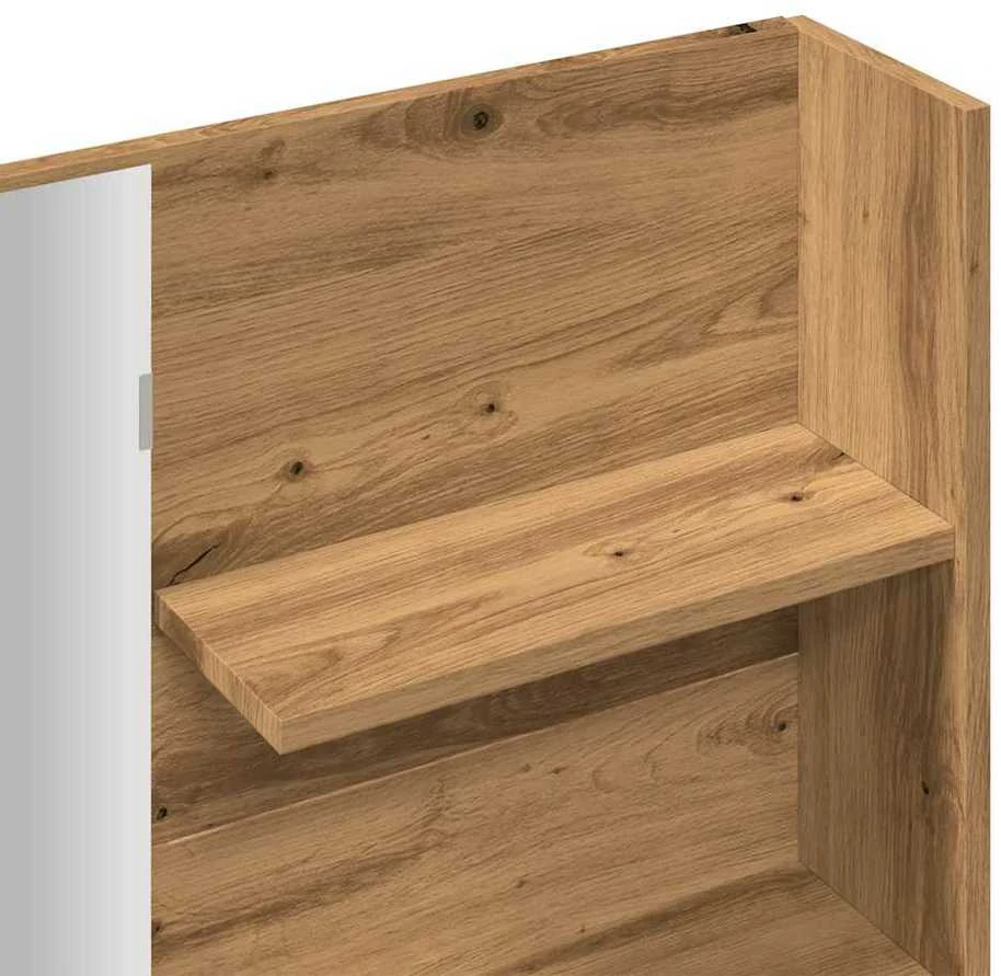 tualetinis staliukas su veidrodžiu Artisan ąžuolas