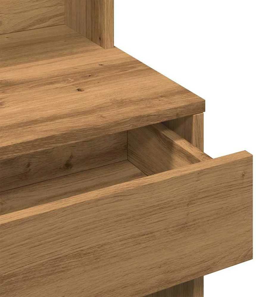 tualetinis staliukas su veidrodžiu Artisan ąžuolas