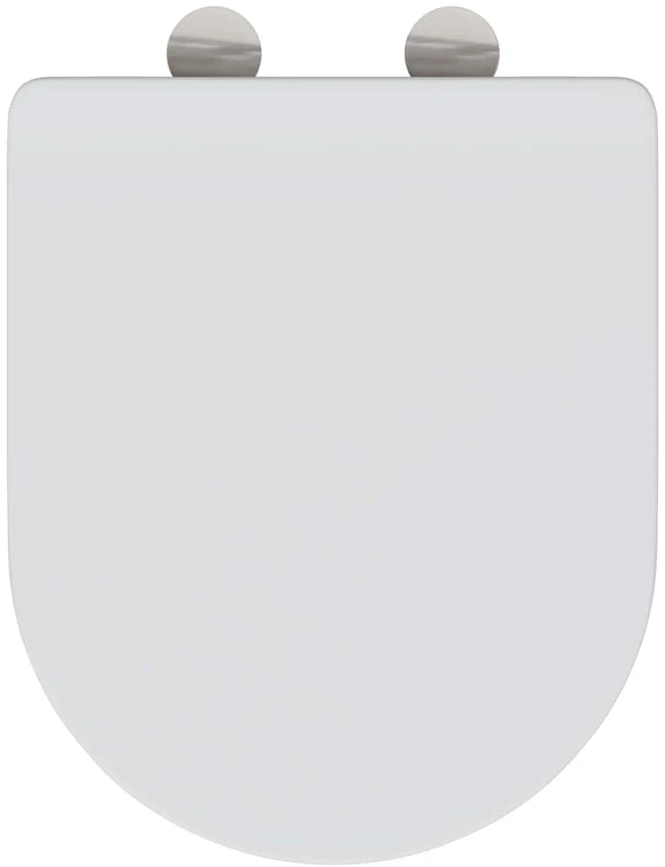 Tualeto sėdynė Balta 47 x 36 x 3,4 cm Duroplastas