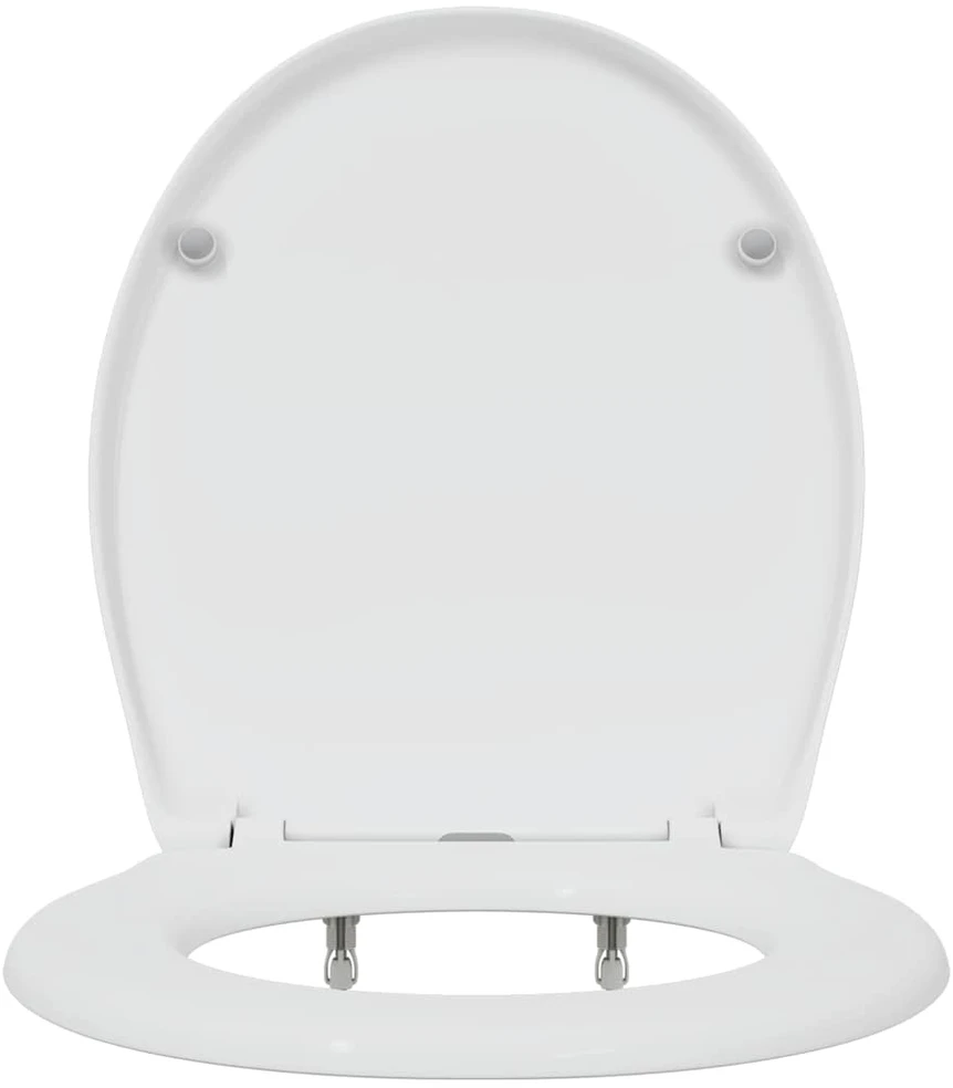 Tualeto sėdynė Balta 47 x 37 x 4 cm Duroplastas
