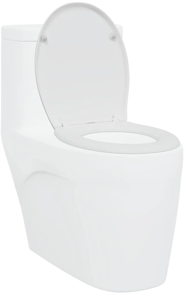 Tualeto sėdynė Balta 47 x 37 x 4 cm Duroplastas