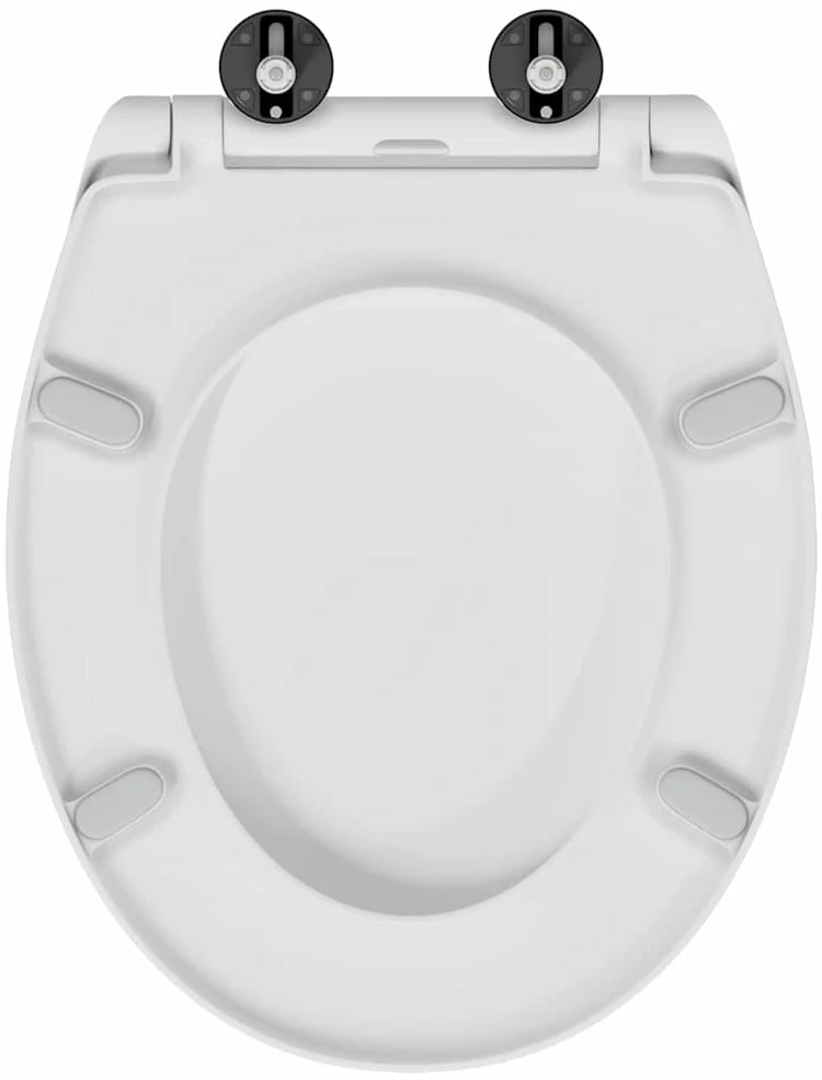 Tualeto sėdynė Balta 47 x 37 x 4 cm Duroplastas