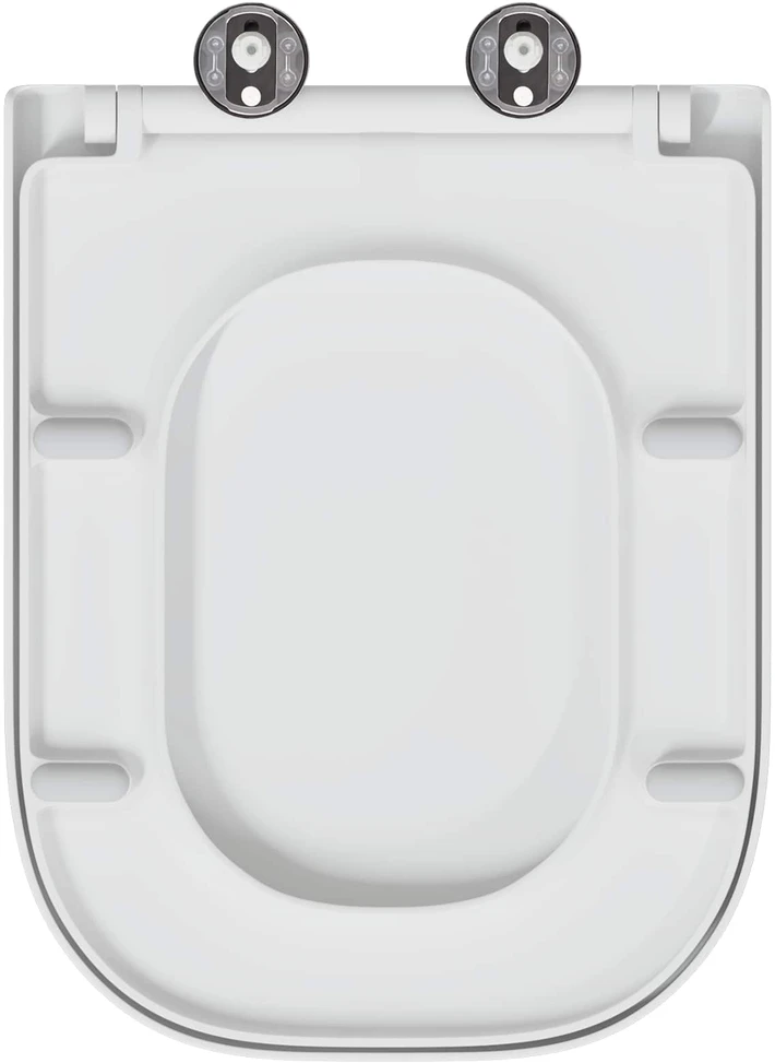 Tualeto sėdynė Balta 47,5 x 35 x 3,6 cm Duroplastas