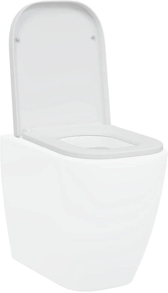 Tualeto sėdynė Balta 47,5 x 35 x 3,6 cm Duroplastas
