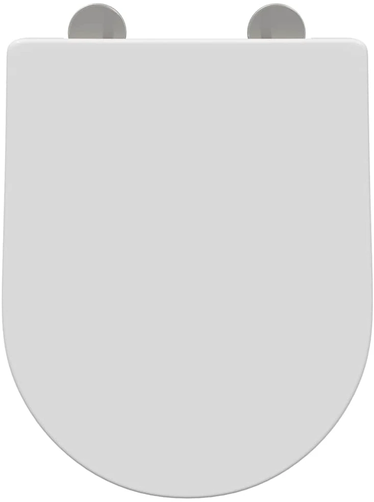Tualeto sėdynė Balta 48 x 36,5 x 4,5 cm Polipropilenas