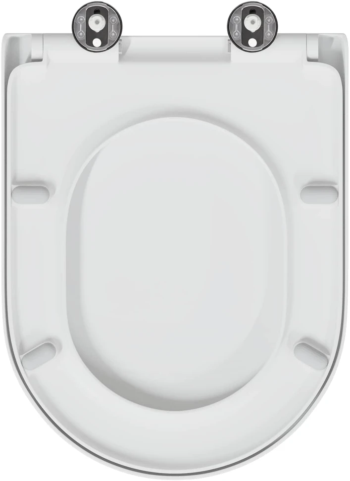 Tualeto sėdynė Balta 49 x 36 x 4 cm Duroplastas