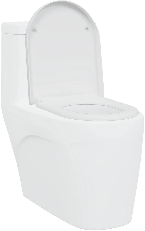 Tualeto sėdynė Balta 49 x 36 x 4 cm Duroplastas