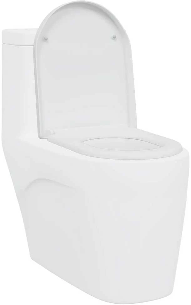 Tualeto sėdynė Balta 49 x 36 x 4 cm Duroplastas