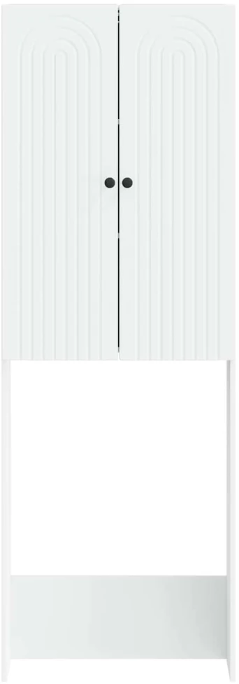 Tualeto spintelė ALKMAAR Balta 66 x 25,5 x 190 cm