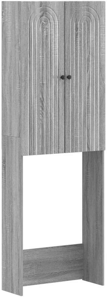 Tualeto spintelė ALKMAAR Pilka Sonoma 66 x 25,5 x 190 cm